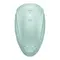 Satisfyer Pearl Diver - Вакуумний кліторальний стимулятор у вигляді мушлі, 9.1х5.1 см (м'ятний)