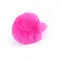 Boss Jewellery Silicon PLUG Bunny Tail Pink - Анальная пробка с хвостом, 6,5х2,7 см (розовый)
