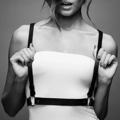 Bijoux Indiscrets MAZE - X Harness Black - Портупея