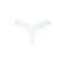 Obsessive Heavenlly crotchless thong - еротичні стрінги з відкритою промежиною, XL/2XL (білий)