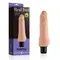 LoveToy Reel Feel Vibrator Flesh 7,5" - Реалістичний вібратор, 19х4.2 см