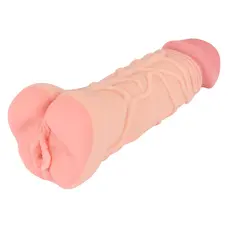 Orion - Nature Skin 2in1 Extension+Mas - Насадка-мастурбатор, 21х5 см