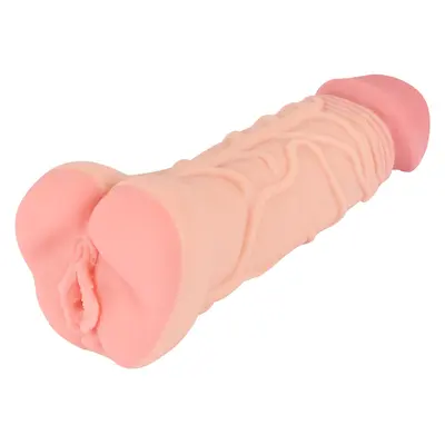 Orion - Nature Skin 2in1 Extension+Mas - Насадка-мастурбатор, 21х5 см