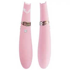 CuteVibe Foxy Sakura - Чарівний вакуумний вібратор, 16.7х3.4 см (сакура)
