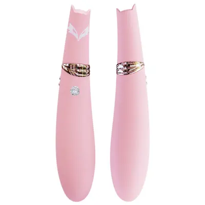 CuteVibe Foxy Sakura - Чарівний вакуумний вібратор, 16.7х3.4 см (сакура)