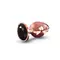 Dorcel Diamond Plug L металева анальна пробка із кристалом, 9.5х4.1 см (чорний)