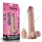 LoveToy Soft Ejaculation Cock With Ball Flesh 9" - Закінчуючий фалоімітатор, 22.9х4.6 см