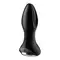 Satisfyer Rotator Plug 2+ - Анальна пробка з обертанням, 12.8х3.6 см (чорна)