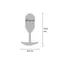 Анальная пробка ToyJoy Weighted Plug, 12.6 см