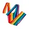 Еротичне чоловіче боді Rainbow Mankini One Size