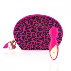 Rianne S - Lovely Leopard Mini Wand міні-вібромасажер, 12х3.5 см (рожевий)