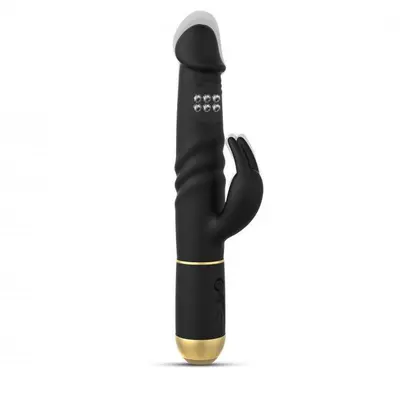 Dorcel Furious Rabbit 2.0 - Вібратор зі зворотно-поступальними рухами головки, 27 см