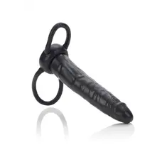 California Exotic Novelties Accommodator Dual Penetrators - Насадка для подвійного проникнення, 15.5х3 см (чорна)