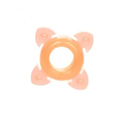 California Exotic Novelties - Texstured Ring - Кольцо эрекционное с текстурой (оранжевое) California Exotic Novelties - Texstured Ring - Кольцо эрекционное с текстурой (оранжевое)