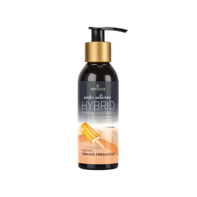 Sensuva Hybrid Orange Creamsicle - Смазка водно-силиконовая для оральных ласк,125 мл.