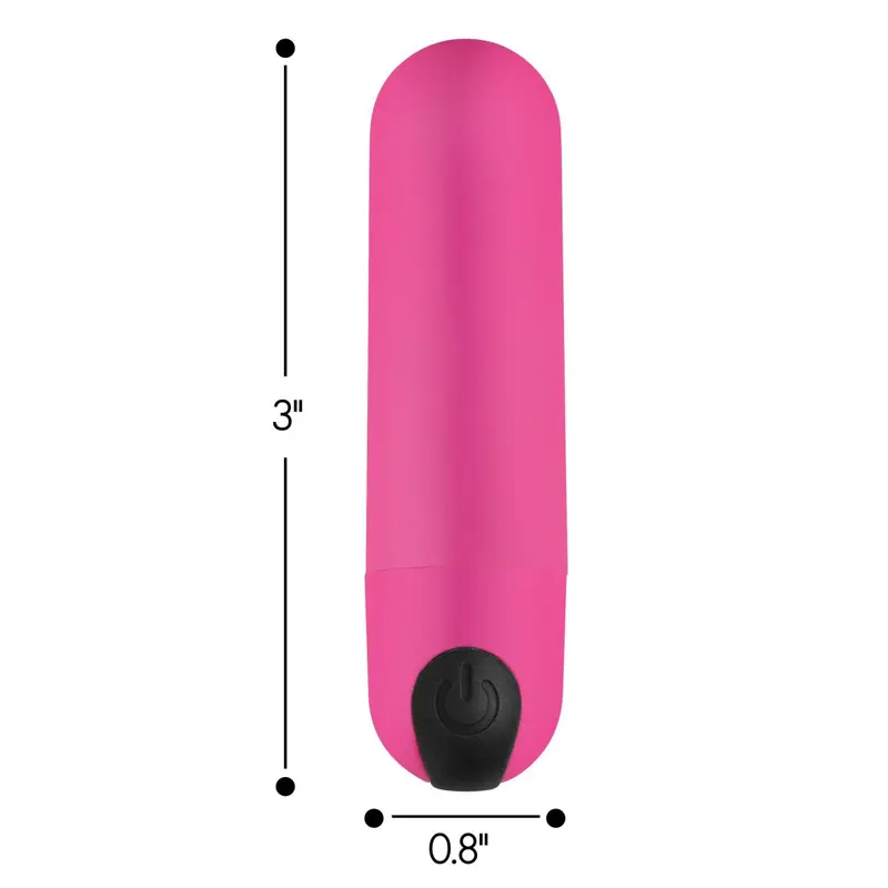 BANG! Vibrating Bullet Pink - Вибропуля с пультом Д/У, 7,6 см (розовый) BANG! Vibrating Bullet Pink - Вибропуля с пультом Д/У, 7,6 см (розовый)