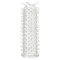 Toy Joy Seduction Sleeve Clear - Насадка на пенис с шипиками, 11х2.5 см