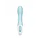 Satisfyer Air Pump Vibrator 5+ - Вібратор (бірюзовий)