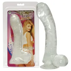 Lazy Buttcock - Фаллоимитатор, 17 см (прозрачный)