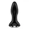 Satisfyer Rotator Plug 2+ - Анальна пробка з обертанням, 12.8х3.6 см (чорна)