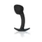 Анальна пробка Boys of Toys Silicone Black Curved Plug - розмір L