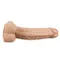 LoveToy Real Extreme Dildo Vibrating Flesh - Реалістичний вібратор на присосці, 21х4.5 см