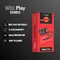 Набір БДСМ аксесуарів Erospace Wild Play BDSM Set 5 предметів