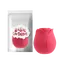 Chisa Rose Petal (Rose Red) - Вакуумний кліторальний стимулятор, 5,8 см (червоний)