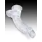 Pipedream King Cock 7.5 In Cock w Balls - Реалистичный фалоимитатор на присоске, 17.1х3.8 см, (прозрачный)