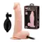 LyBaile Inflatable Dong - Надувной фаллоимитатор, 19х3.5 см (телесный)
