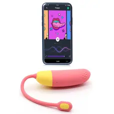 Magic Motion Vini Orange виброяйцо со смарт управлением, 9.5х3.7 см (оранжевый)
