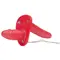 Подвійний страпон Orion Bad Kitty Vibrating Strap-On Duo, 18 см