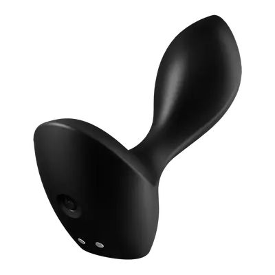 Satisfyer Backdoor Lover - Анальна пробка з вібрацією, 11,5 х3, 3 см, (чорна)