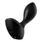 Satisfyer Backdoor Lover - Анальна пробка з вібрацією, 11,5 х3, 3 см, (чорна)