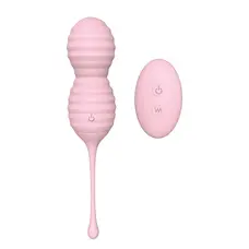 Dream Toys Beehive - Вагинальные шарики с дистанционным пультом, 8х3 см (розовый)