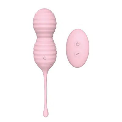 Dream Toys Beehive - Вагинальные шарики с дистанционным пультом, 8х3 см (розовый)