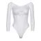 Еротичне боді-бодістокінг Leg Avenue Snap crotch thong back teddy, S/M