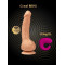 Gvibe Greal Mini - Мини-версия реалистичного вибратора из Bioskin, 13х3,2 см (телесный)