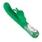 Champion Butterfly Vibrator Green - вібратор кролик з 7 режимами, 23х3 см