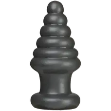 Doc Johnson American Bombshell Destroyer Gun Metal - анальна пробка для фістингу, 22х10.7 см