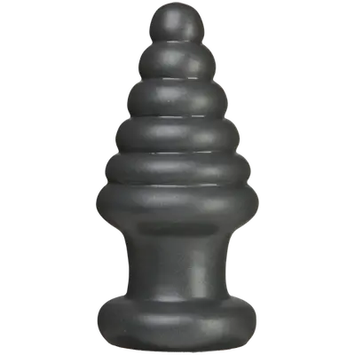 Doc Johnson American Bombshell Destroyer Gun Metal - анальная пробка для фистинга, 22х10.7 см