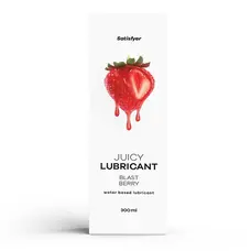 Лубрикант на водній основі Satisfyer Juicy Lubricant, 300 мл (полуниця)