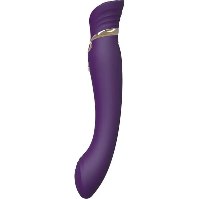 Zalo Queen Set Pulse Wave Clit Stim - Премиальный вибратор для клитора с насадкой для вакуумной стимуляции, 21.6х3.5 см (фиолетовый) Zalo Queen Set Pulse Wave Clit Stim - Премиальный вибратор для клитора с насадкой для вакуумной стимуляции, 21.6х3.5 см (фиолетовый)