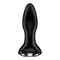 Satisfyer Rotator Plug 2+ - Анальна пробка з обертанням, 12.8х3.6 см (чорна)
