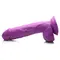 Pop Peckers 8.25" Dildo Purple - Фаллоимитатор, 22,8 см (фиолетовый)