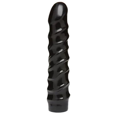 Doc Johnson CodeBlack - 8 Inch Raging - фаллоімітатор, діаметр 20х3.8 см (чорний)