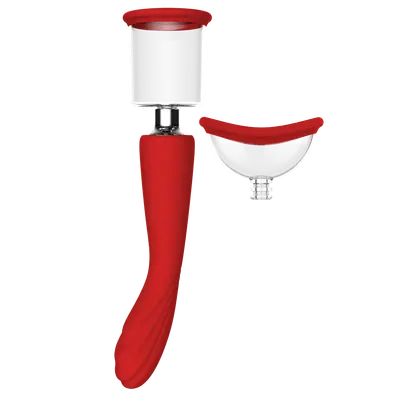 Dream Toys Georgia Red Revolution - Вібратор, 29 см (червоний)
