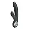 Pretty Love Selene Vibrator - Вибратор с реалистичной головкой и клиторальным стимулятором, 19х3.3 см (чёрный)