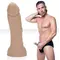 Fleshlight Fleshjack Boys: Mick Blue Dildo реалистичный фаллоимитатор, 21х4.6 см
