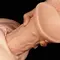 LoveToy Realistic Curved Dildo Flesh 9.5'' - Реалістичний фалоімітатор на присосці, 24х6.6 см
